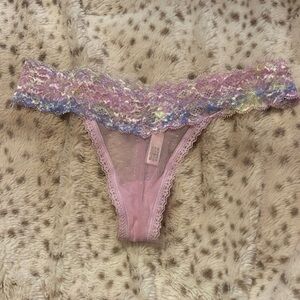 Victoria's Secret Multicolor Lace thong Panties
